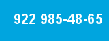 922 985-48-65